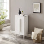 Jewelry Armoire on Tapered Legs - 38 - White