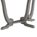 Mesa consola de entrada DH BASIC de 48 pulgadas de roble gris vintage estilo granja de Denhour