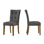 Sillas de comedor tapizadas Hutton (juego de 2) de iNSPIRE Q Classic