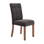 Sillas de comedor tapizadas Hutton (juego de 2) de iNSPIRE Q Classic