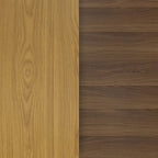 Tablero de mesa redondo de 36 pulgadas con cubierta laminada reversible