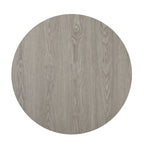 Tablero de mesa redondo de 36 pulgadas con cubierta laminada reversible
