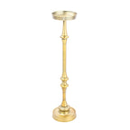 Mesa Auxiliar Glam Redonda de 6 pulgadas tipo Pedestal, Latón