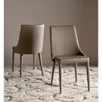 SAFAVIEH Socorro Silla de Comedor Blanca de Mediados de Siglo Moderna (Juego de 2) - 23.6 x 19.6 x 35.5 - 24W x 20D x 36H