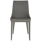 SAFAVIEH Socorro Silla de Comedor Blanca de Mediados de Siglo Moderna (Juego de 2) - 23.6 x 19.6 x 35.5 - 24W x 20D x 36H