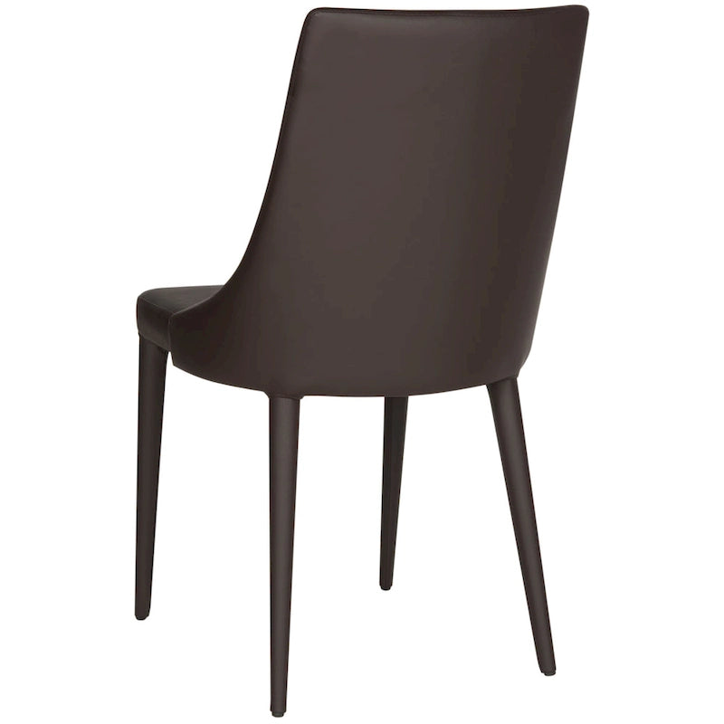 SAFAVIEH Socorro Silla de Comedor Blanca de Mediados de Siglo Moderna (Juego de 2) - 23.6 x 19.6 x 35.5 - 24W x 20D x 36H