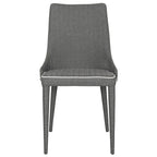 SAFAVIEH Socorro Silla de Comedor Blanca de Mediados de Siglo Moderna (Juego de 2) - 23.6 x 19.6 x 35.5 - 24W x 20D x 36H