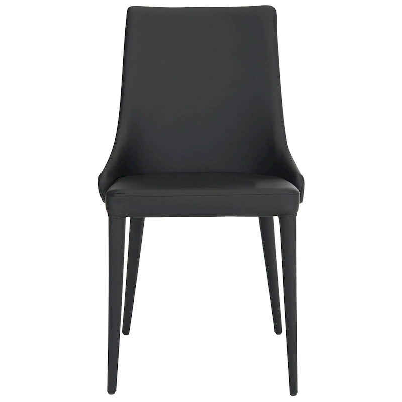 SAFAVIEH Socorro Silla de Comedor Blanca de Mediados de Siglo Moderna (Juego de 2) - 23.6 x 19.6 x 35.5 - 24W x 20D x 36H