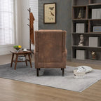 Sillón con estructura de madera, sillón moderno, sillón para sala de estar - 29.33 x 31.50 x 39.37