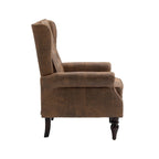 Sillón con estructura de madera, sillón moderno, sillón para sala de estar - 29.33 x 31.50 x 39.37