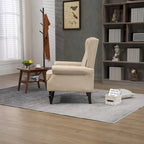 Sillón con estructura de madera, sillón moderno, sillón para sala de estar - 29.33 x 31.50 x 39.37