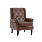 Sillón con estructura de madera, sillón moderno, sillón para sala de estar - 29.33 x 31.50 x 39.37