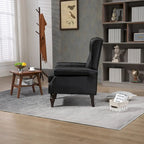 Sillón con estructura de madera, sillón moderno, sillón para sala de estar - 29.33 x 31.50 x 39.37