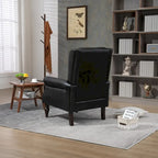 Sillón con estructura de madera, sillón moderno, sillón para sala de estar - 29.33 x 31.50 x 39.37