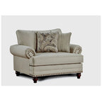 Sillón Loveseat Beige, Asientos 1-2