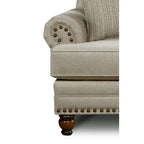 Sillón Loveseat Beige, Asientos 1-2