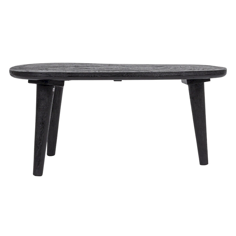 Mesas de centro de madera anidadas oblongas - 43.0L x 21.0W x 15.0H