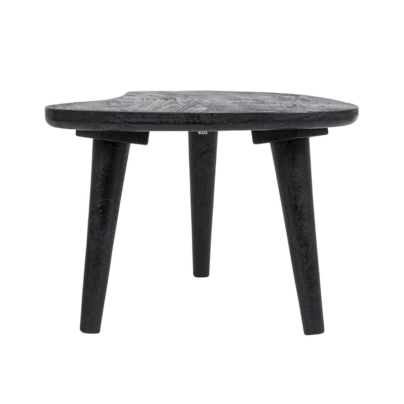 Mesas de centro de madera anidadas oblongas - 43.0L x 21.0W x 15.0H