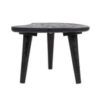Mesas de centro de madera anidadas oblongas - 43.0L x 21.0W x 15.0H