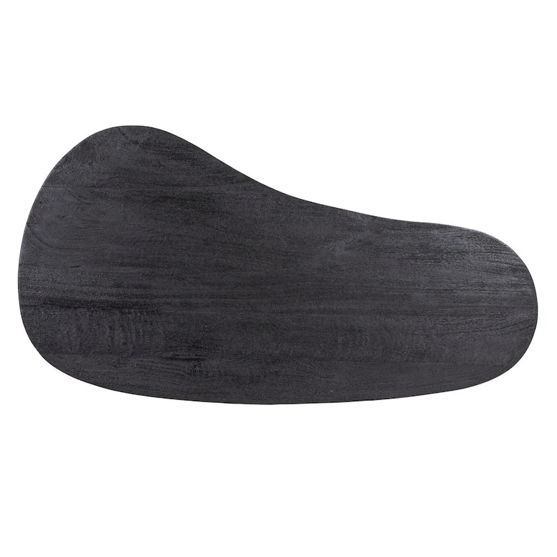 Mesas de centro de madera anidadas oblongas - 43.0L x 21.0W x 15.0H