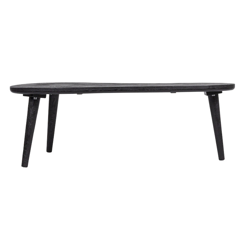 Mesas de centro de madera anidadas oblongas - 43.0L x 21.0W x 15.0H