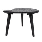 Mesas de centro de madera anidadas oblongas - 43.0L x 21.0W x 15.0H