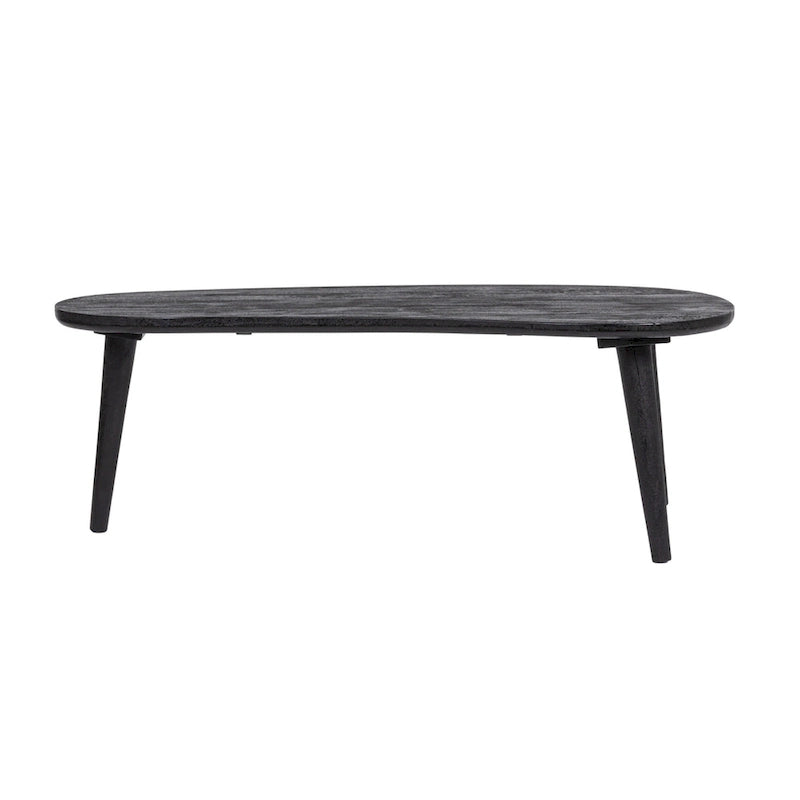 Mesas de centro de madera anidadas oblongas - 43.0L x 21.0W x 15.0H
