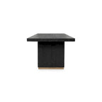Mesa de comedor de pino recuperado, capacidad para 8 personas