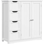 Armario de suelo de madera para baño - 12P x 32A x 33H